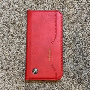 NWT iPhone X Wallet Phone Case